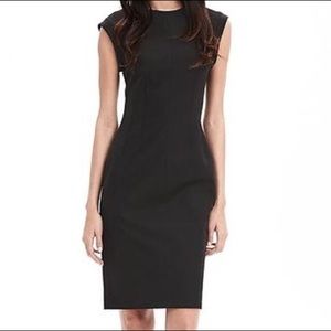 Navy blue Banana Republic sheath dress